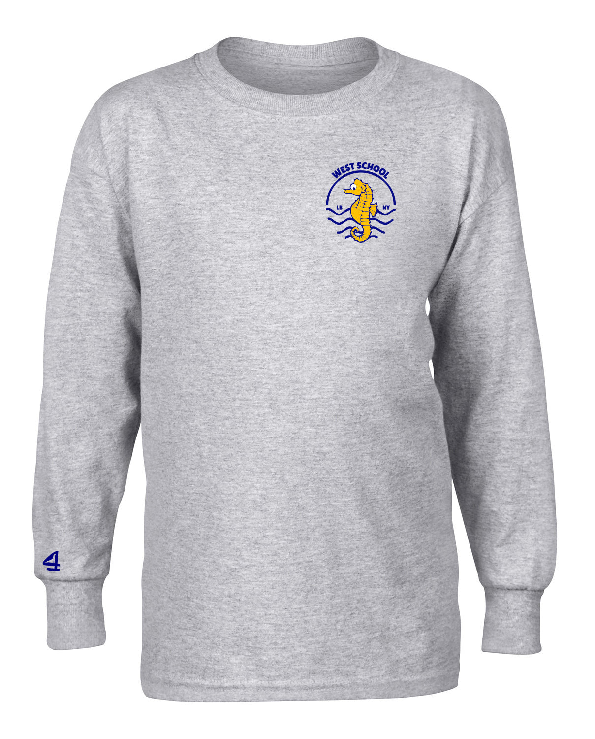 West School Elementary Long sleeve Tshirt