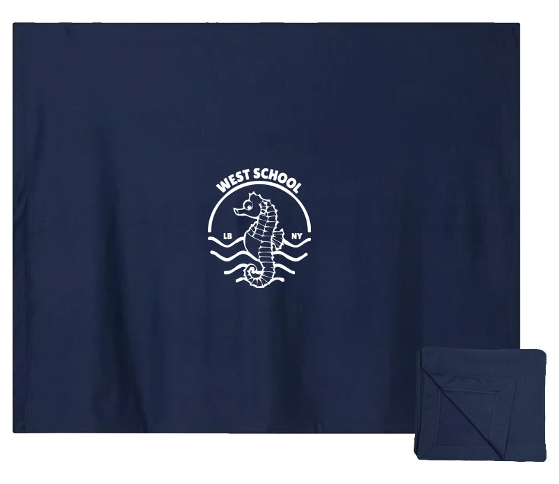 West School Elementary Oversized Fleece Blanket