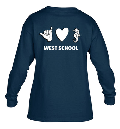 West School Elementary Youth Long sleeve T-shirt