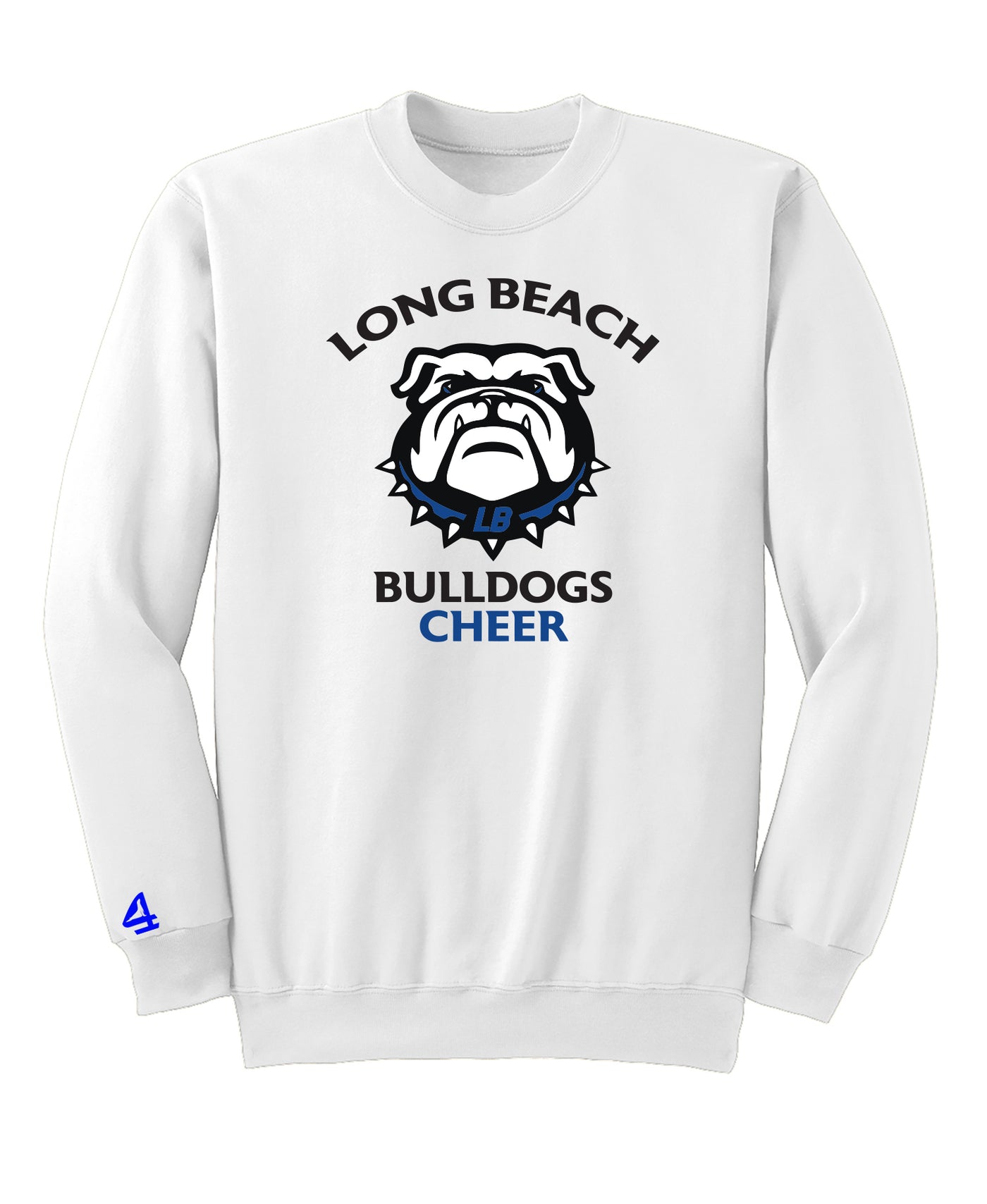 Long Beach Cheer Crewneck Adult