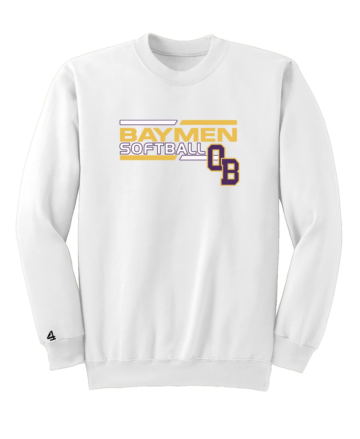 OYSTER BAY SOFTBALL Crewneck Sweatshirt