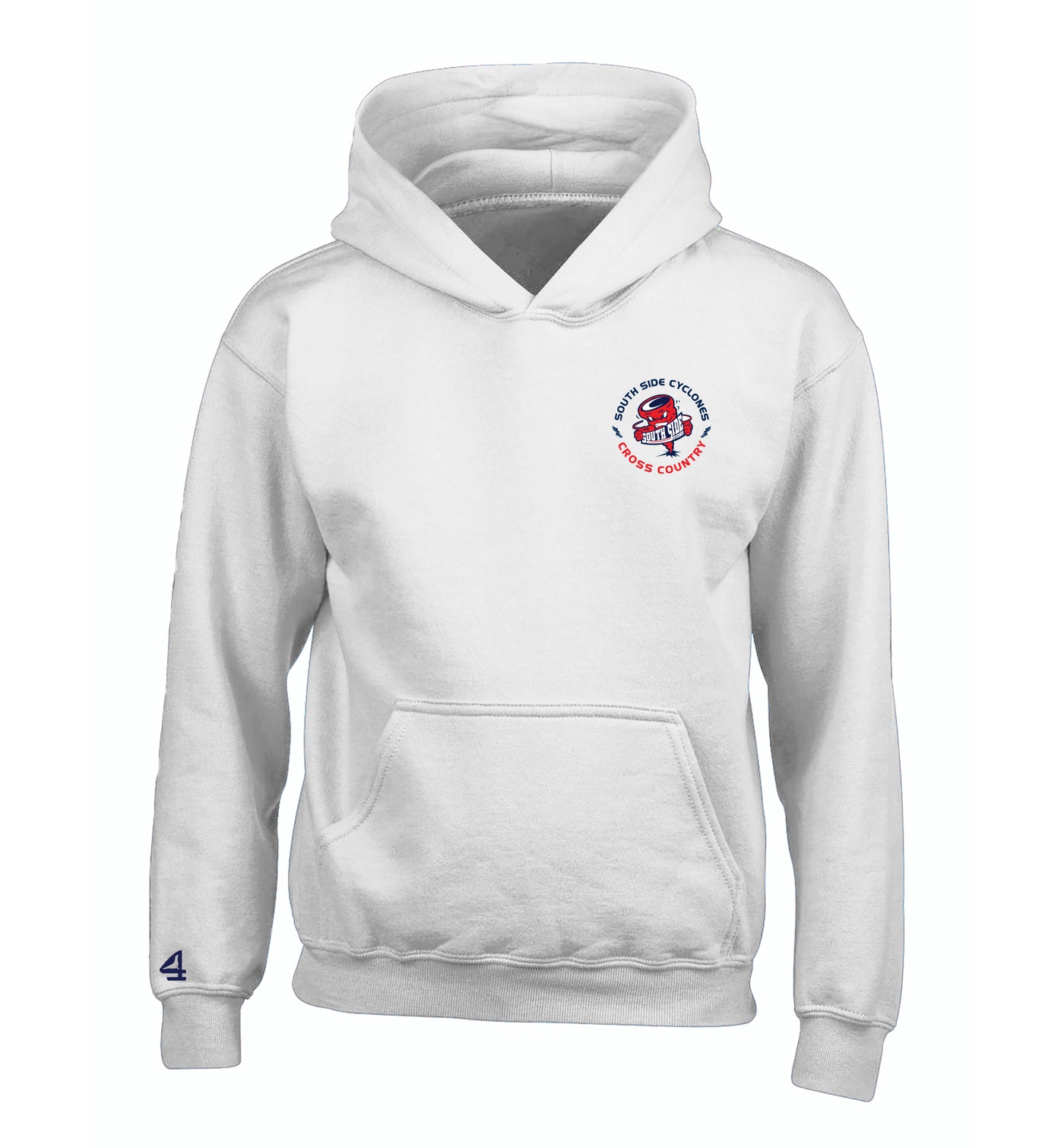 CYCLONES CROSS COUNTRY Flag Hoodie