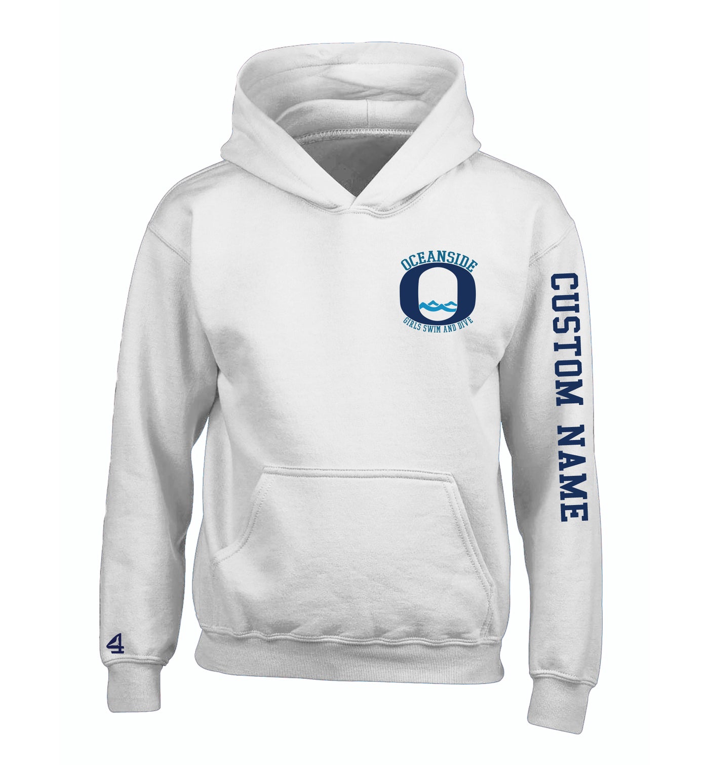 Oceanside Girls Swim and Dive Team Hoodie