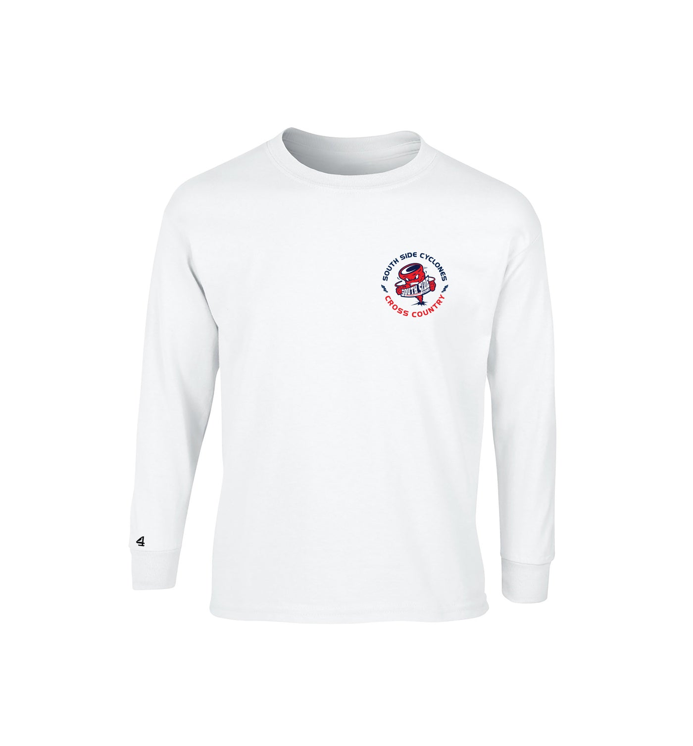 CYCLONES CROSS COUNTRY Flag Long-sleeve shirt