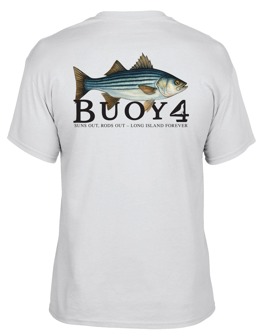 Buoy 4 Striped Bass Short Sleeve Graphic Tee