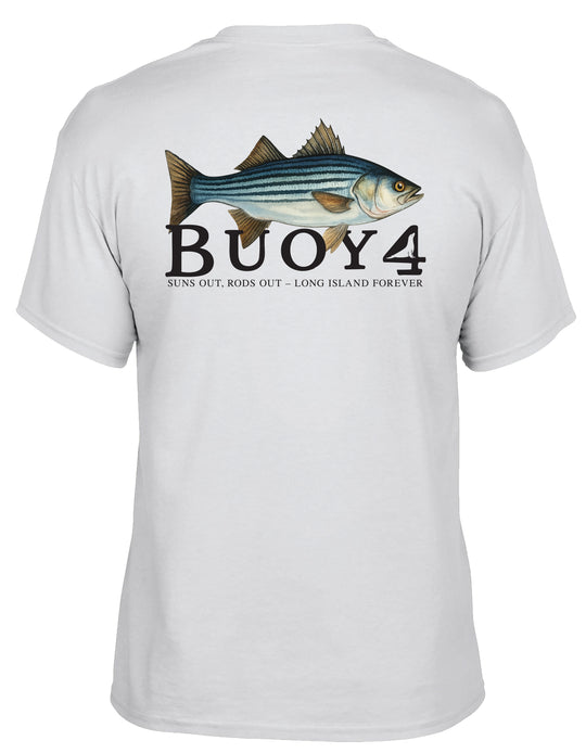Buoy 4 Striped Bass Short Sleeve Graphic Tee