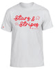 Buoy4 Stars and Stripes Short Sleeve Graphic Tee