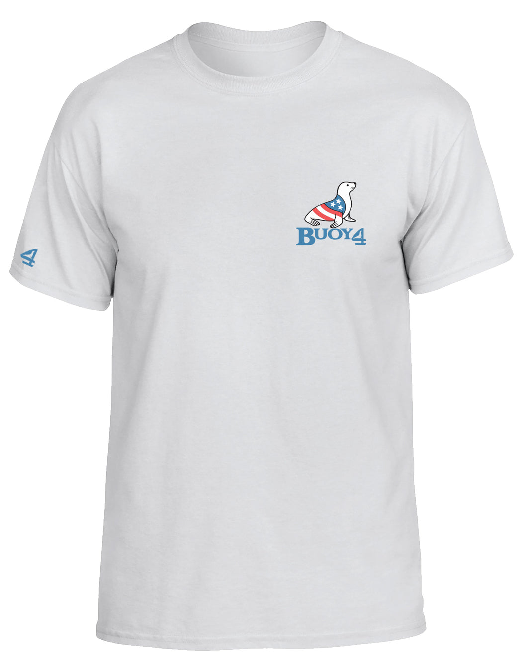 Buoy 4 American Wave Short Sleeve Graphic Tee