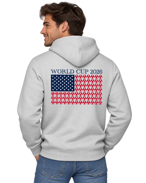 WORLD CUP SOCCER FLAG HOODIE