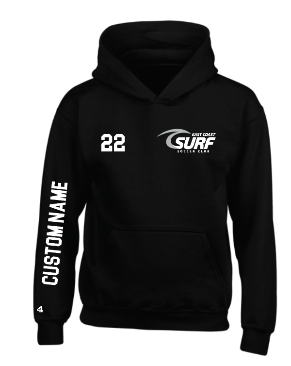 East Coast Surf Soccer Club Team Hoodie