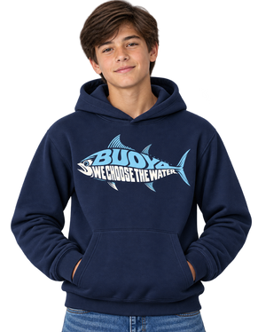 BUOY4 WE CHOOSE THE WATER TUNA HOODIE