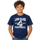 LONG ISLAND FOOTBALL GRAPHIC TEE