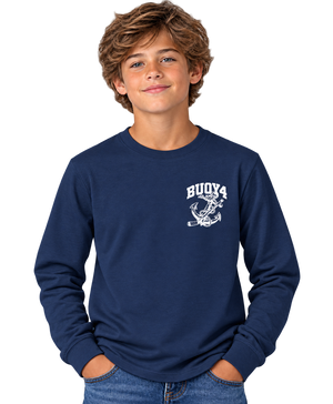 BUOY4 ANCHOR AND HOCKEY LONG SLEEVE GRAPHIC TEE