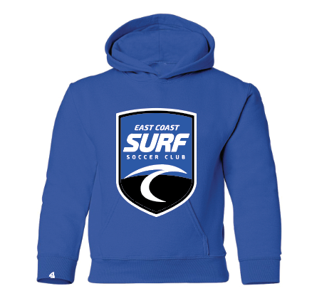 East Coast Surf Soccer Club Logo Hoodie