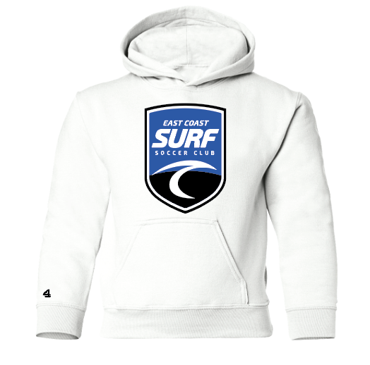 East Coast Surf Soccer Club Logo Hoodie
