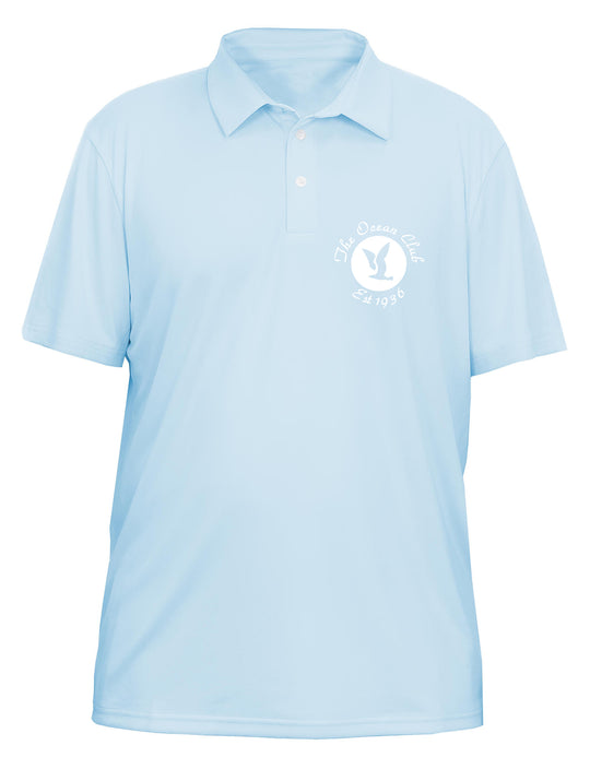 The Ocean Club PRINTED UPF 15+ SOLAR POLO