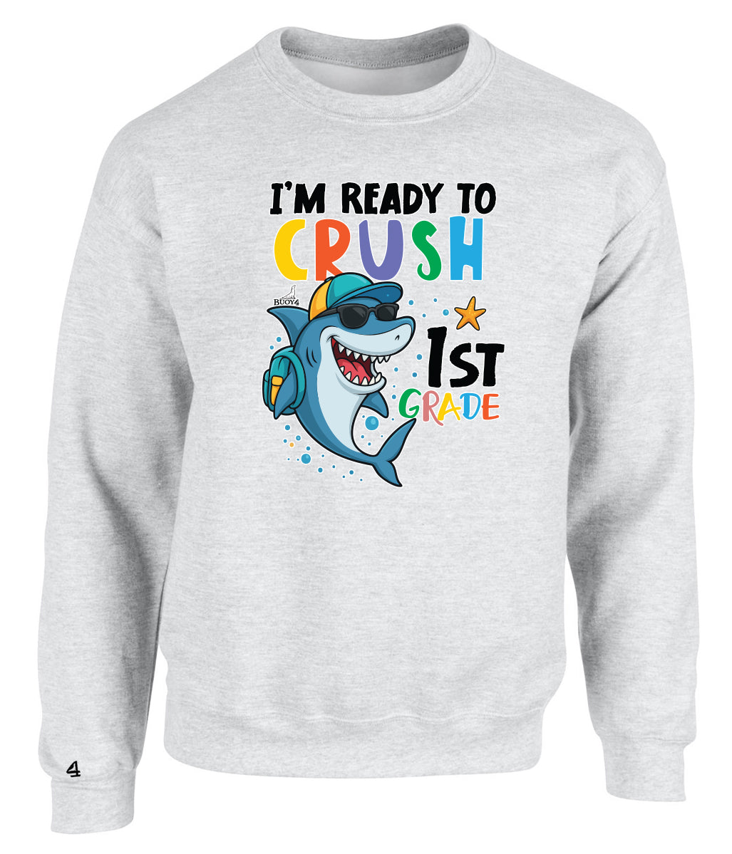 Ready to Crush School Youth Crewneck