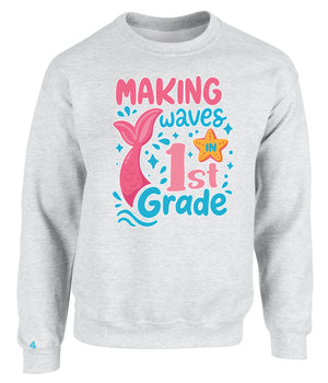 Making Waves Youth Crewneck