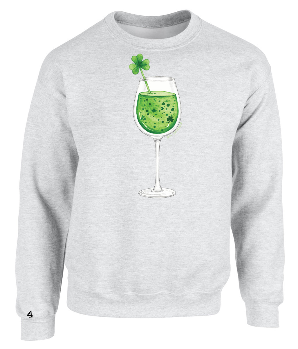 Shamrock Drink Buoy4 Crewneck Sweatshirt