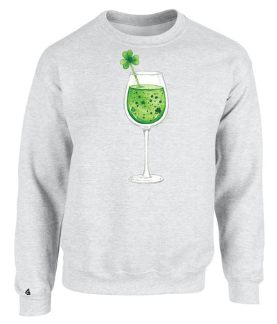 Shamrock Drink Buoy4 Crewneck Sweatshirt