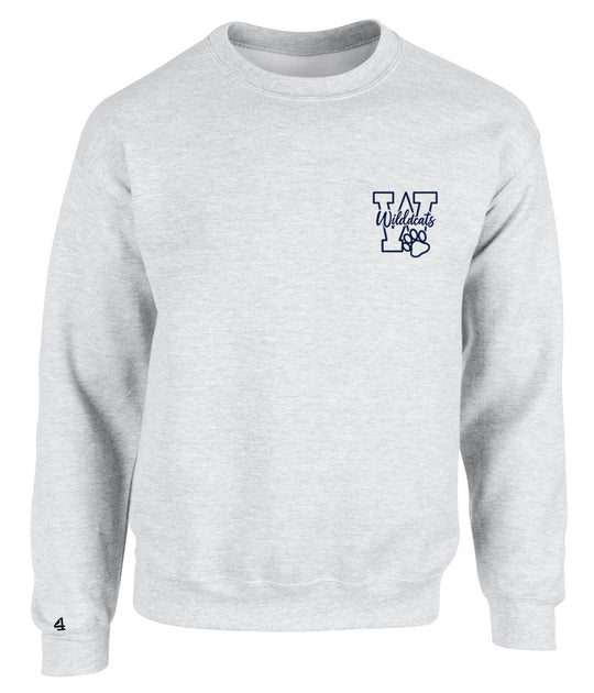 WATSON ELEMENTARY WILDCATS Spirit CrewNeck Sweatshirt