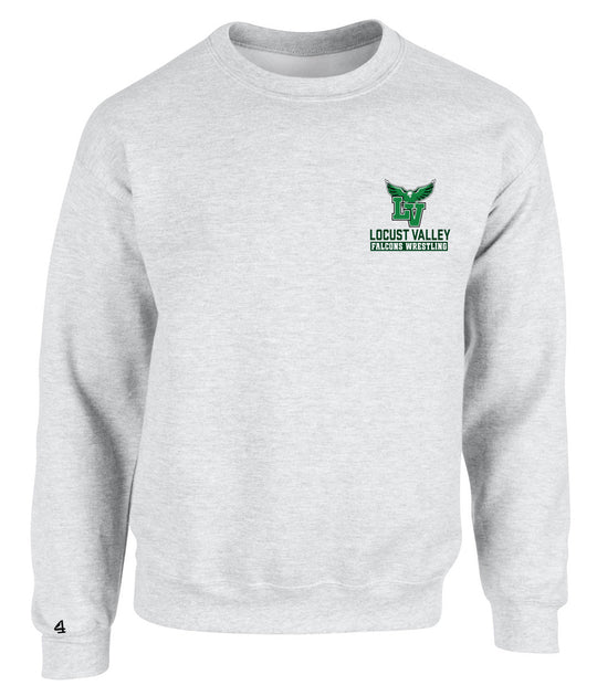 Locust Valley Falcons Wrestling Crewneck Sweatshirt