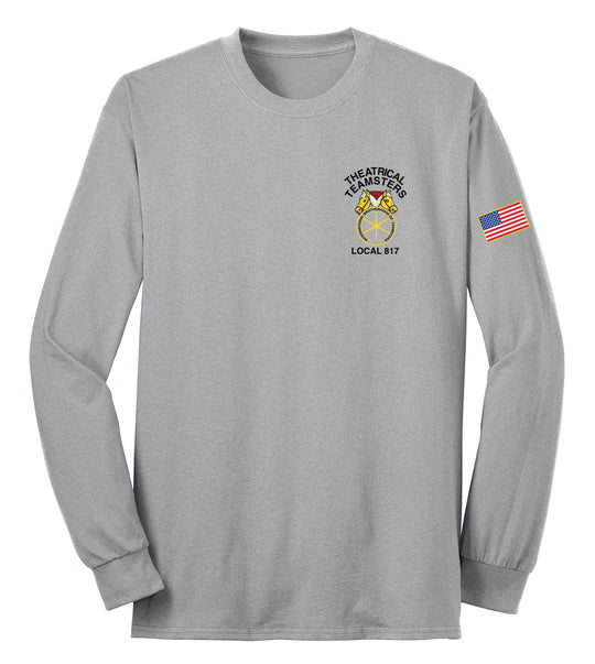 THEATRICAL TEAMSTERS LARGE & TALL LONG SLEEVE TEE