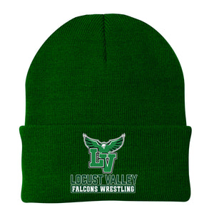 Locust Valley Falcons Wrestling knit caps