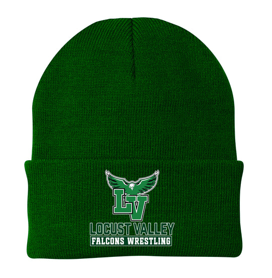 Locust Valley Falcons Wrestling knit caps