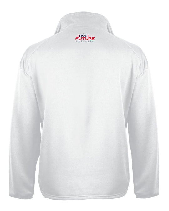 FUTURE LACROSSE Embroidered Performance 1/4 zip