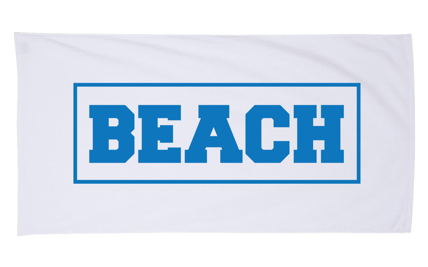 Long Beach High School Lacrosse Beach Towel