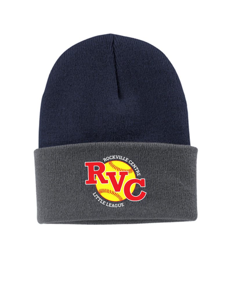 RVC Softball Warm Embroidered Beanie Hat