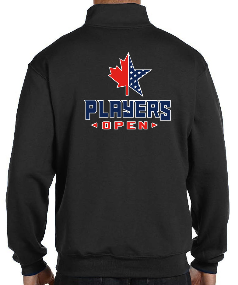 Open Series Players Embroidered and printed 1/4 Zip