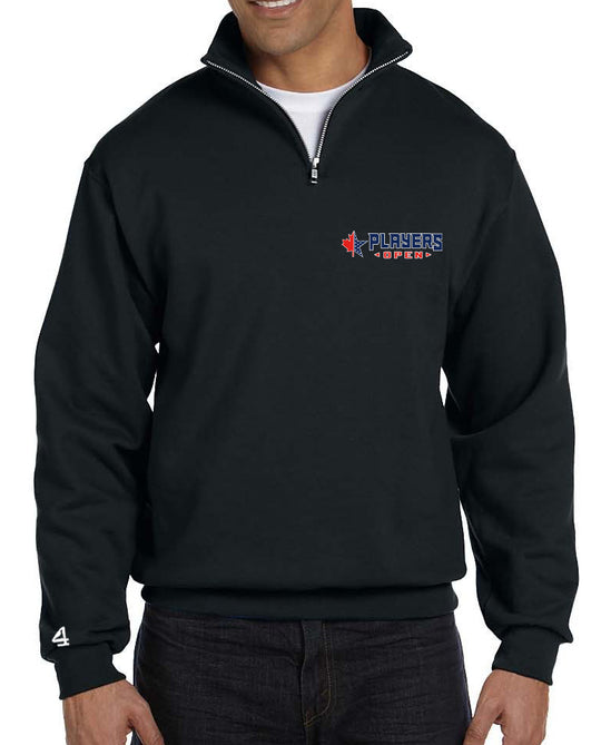 Open Series Players Embroidered and printed 1/4 Zip