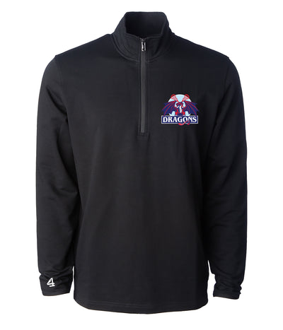 Dragons embroidered 1/4 zip