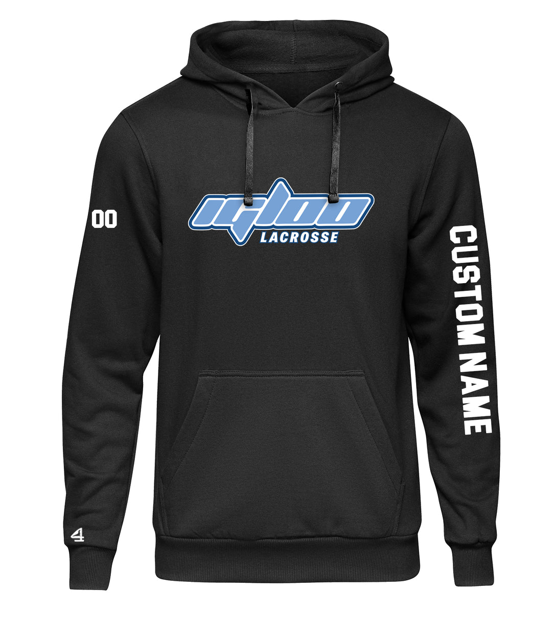 IGLOO LACROSSE Santa Goal Hoodie