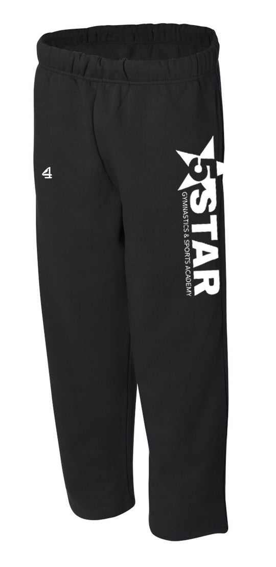5 Star Gymnastics Adult Open-Bottom Sweatpant