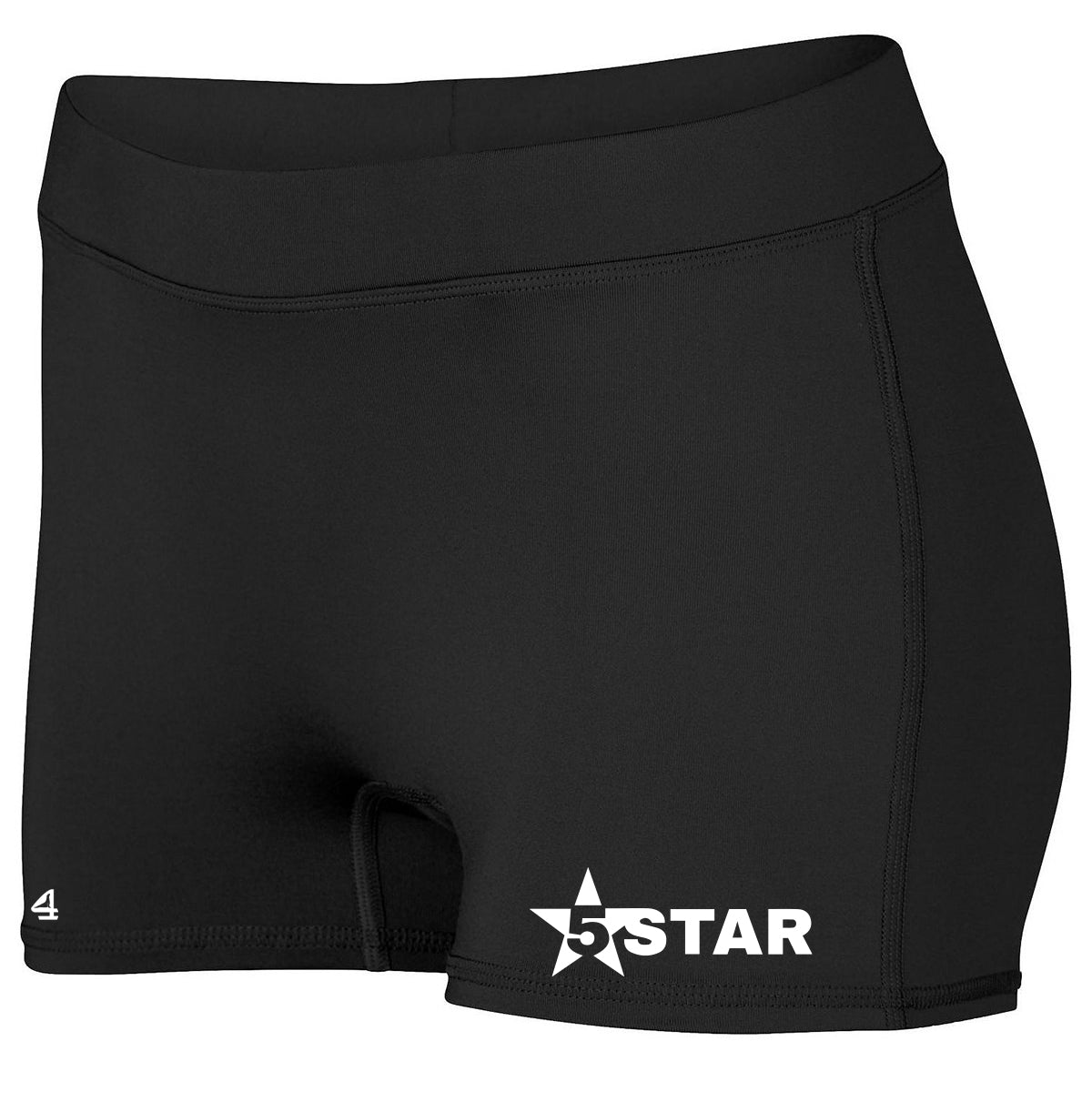 5 Star Gymnastics Youth Girls Compression Shorts