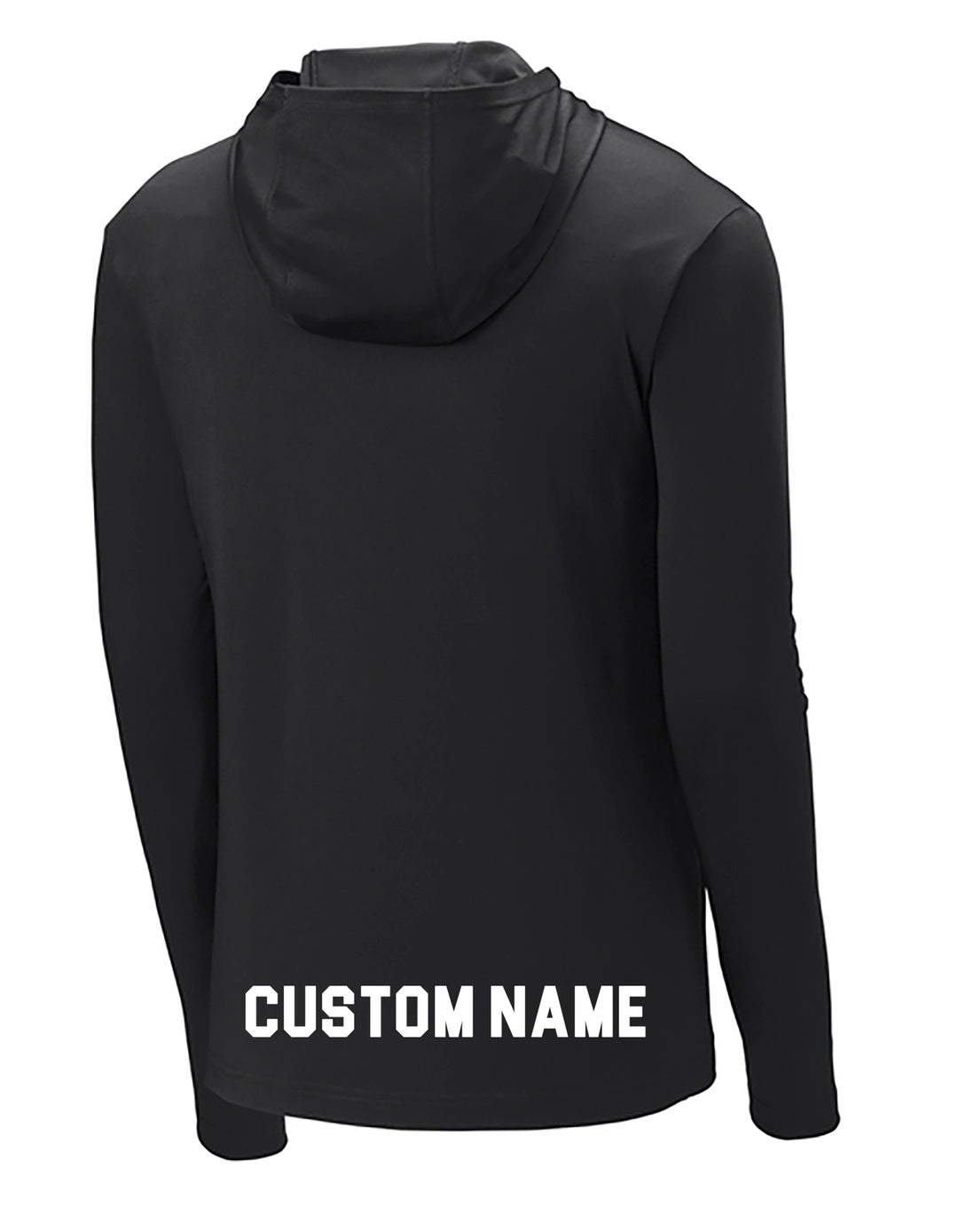 FLORAL PARK WOMENS LACROSSE Long Sleeve hooded Shooter Tee