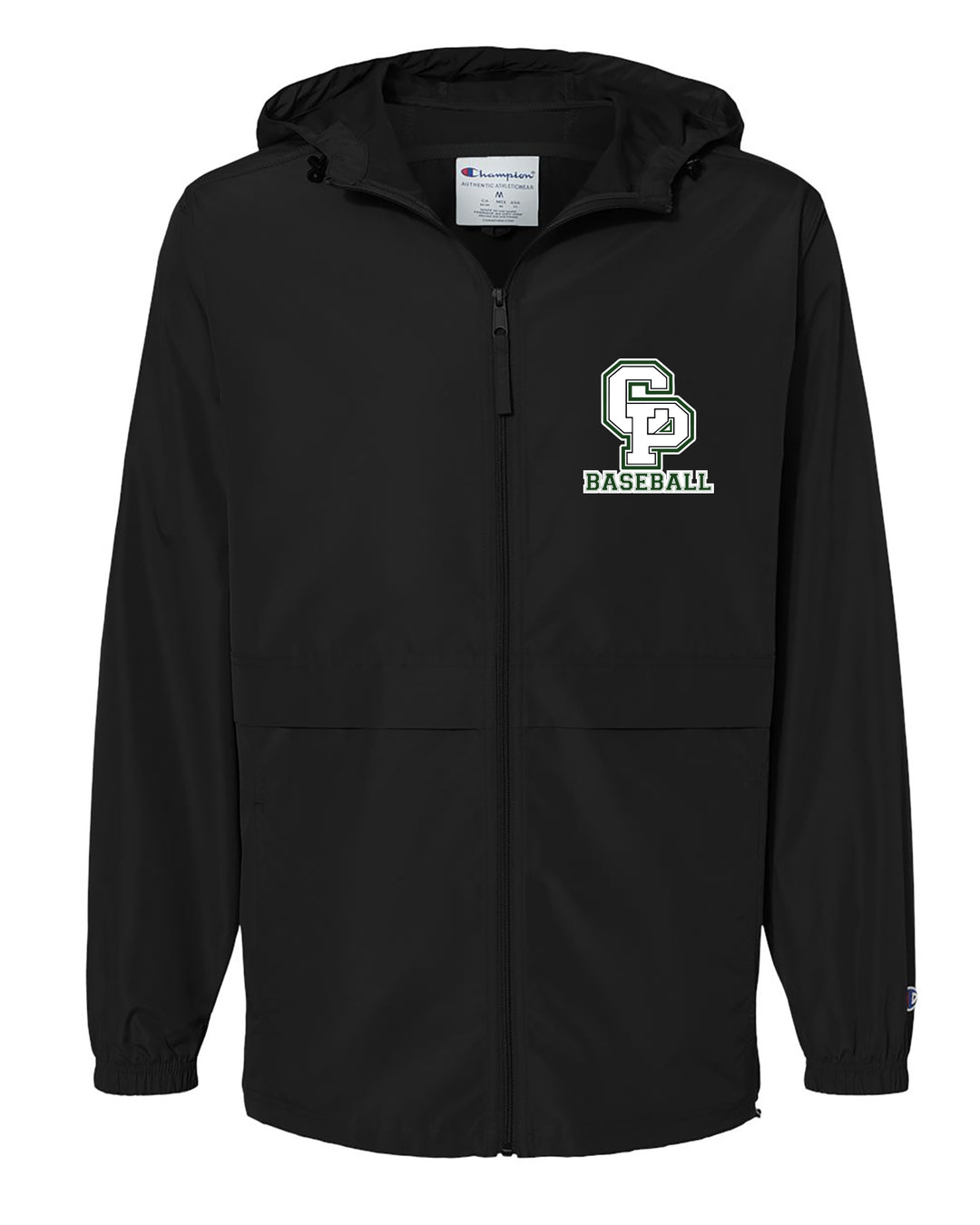 CARLE PLACE BASEBALL Unisex Full-Zip Anorak Windbreaker Jacket