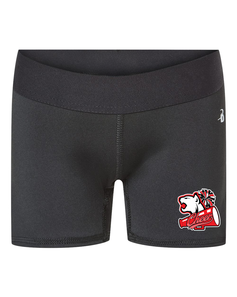 PLAINEDGE BOBCATS Girl's compression shorts