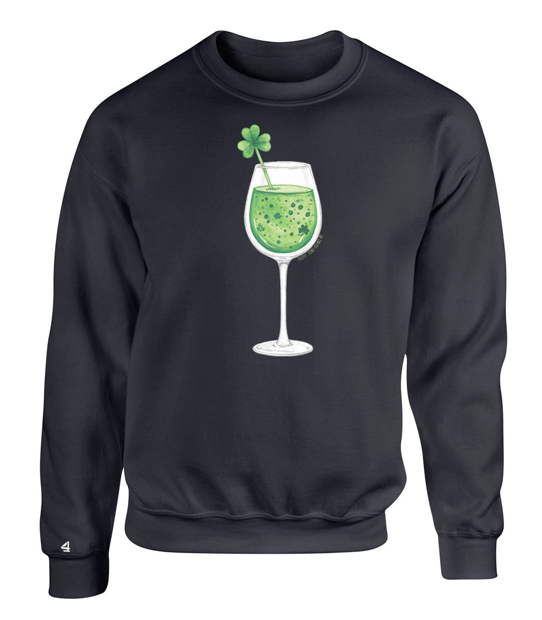 Shamrock Drink Buoy4 Crewneck Sweatshirt