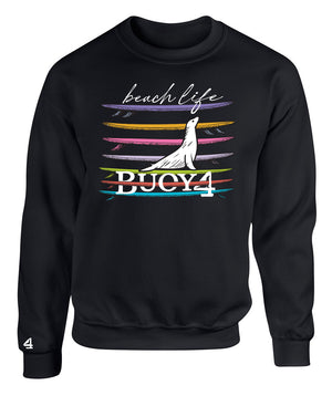 Buoy4 Beach Life Crewneck Sweatshirt