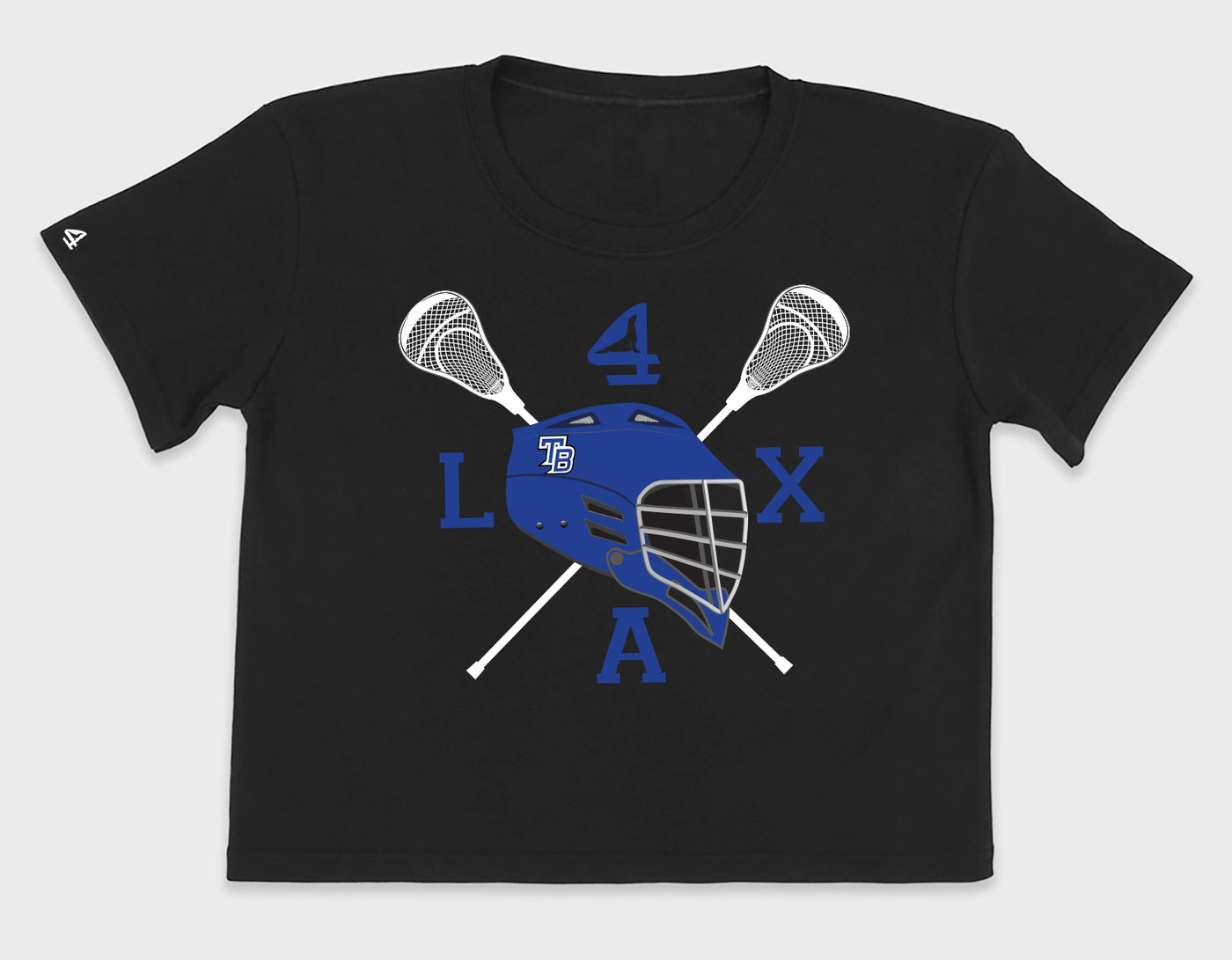 TRUE BLUE Lacrosse Cropped T-shirt