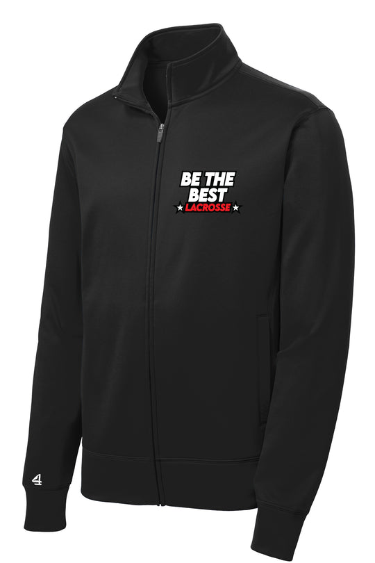 BTB "Be the Best" Embroidered Fleece Full-Zip Jacket