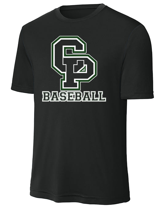 CARLE PLACE BASEBALL Performance Short Sleeve Tee