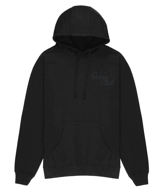 The Ocean Club Script MONO-TONE Unisex Oversized Hoodie