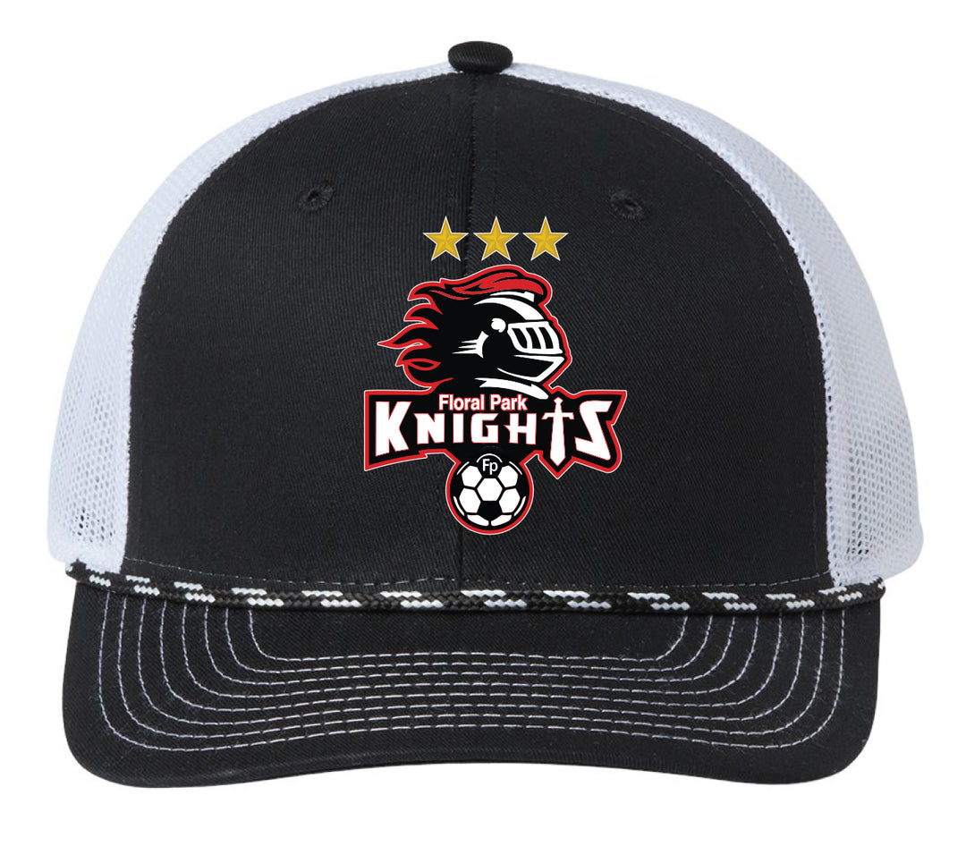 Floral Park Soccer Team Rope Trucker Hat