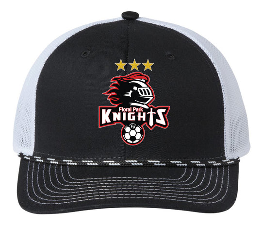Floral Park Soccer Team Rope Trucker Hat