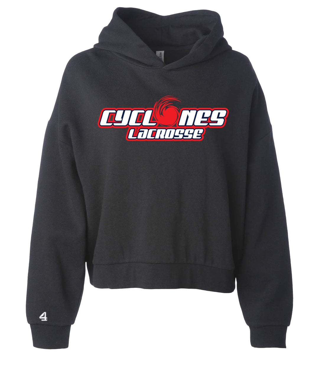 South Side Cyclones Lacrosse Womens Hoodie